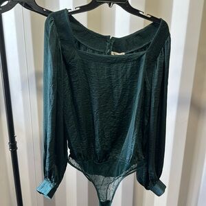 Wishlist emerald bodysuit